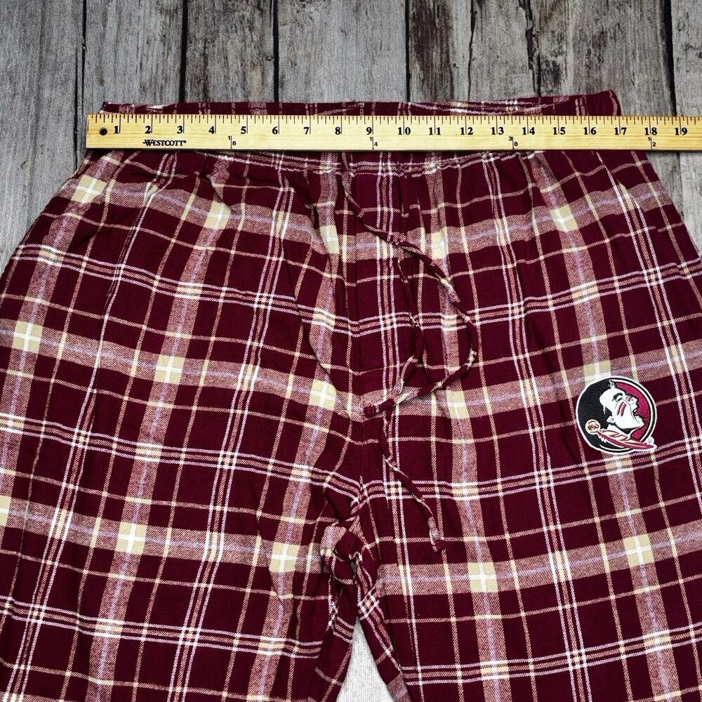 Concepts Sport Florida State Seminoles FSU Plaid Sleep Pants Sleepwear Mens XL - Picture 5 of 7